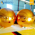 Événement de mariage Événement Miroir décoratif Boules Or Mini Disco Boule gonflable miroir